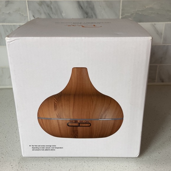 PURE Aromatherapy Bundle Ultra Sonic Diffuser & 10 Essential Oils New in Box - Picture 4 of 4